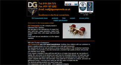 Desktop Screenshot of dgcomponents.co.uk